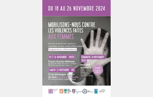 Marche contre les violences faites aux femmes